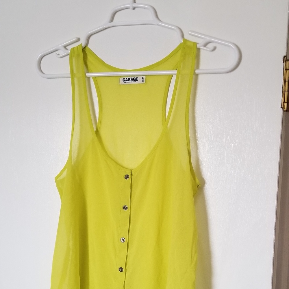 Garage tank top